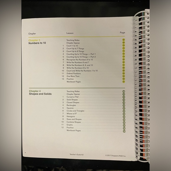 Singapore Math teachers guide KA Dimensions Math - Picture 7 of 8
